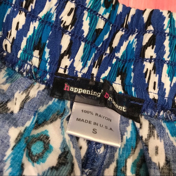 Nordstrom Blue bohemian shorts - Picture 5 of 5
